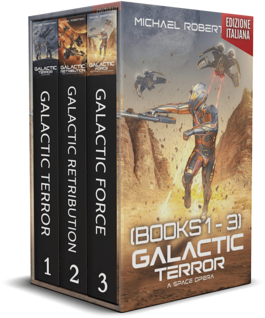 Galactic Terror – Libri 1–3 – Michael Robertson