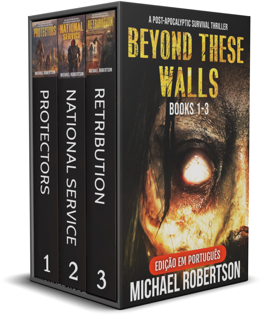 Beyond These Walls – Livros 1–3 (português europeu) – Michael Robertson