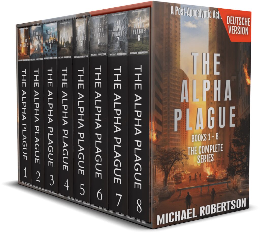 The Alpha Plague – Bücher 1–8: Die komplette Serie – Michael Robertson